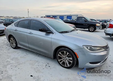 2015 Chrysler 200 Limited z USA, uszkodzony, nr VIN 1C3CCCAB6FN529748